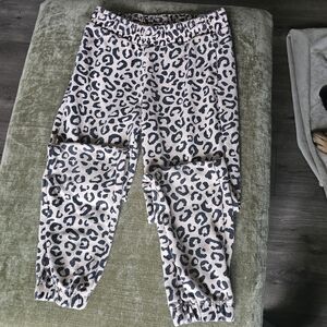 Leopard sweatpants